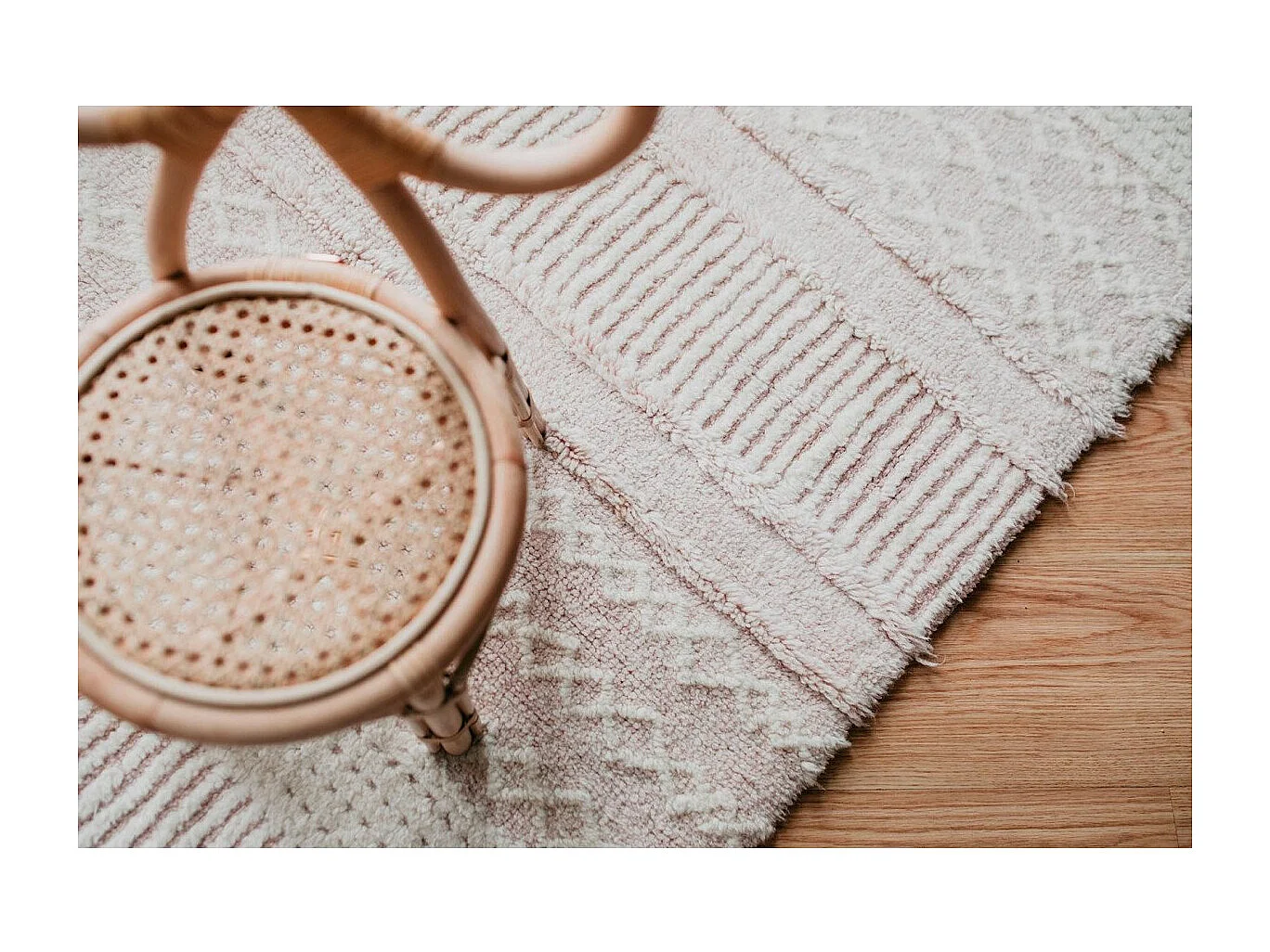 Tapis en laine enfant Ari Rectangulaire Enfant Fait main Recommandé pour les enfants de pl