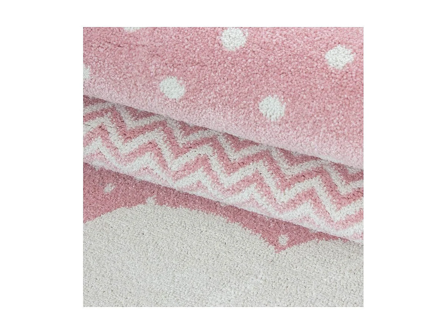 Tapis pour chambre d'enfant rectangle Cloud Rectangulaire Enfant Mécanique