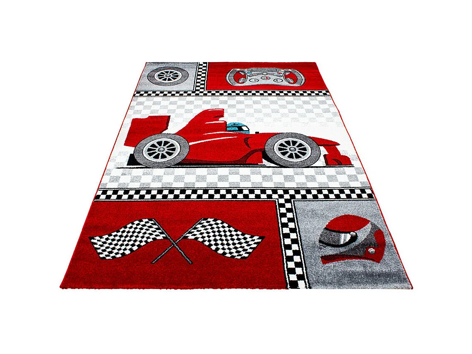 Tapis pour garçon en polypropylène Korting Rectangulaire Enfant Mécanique