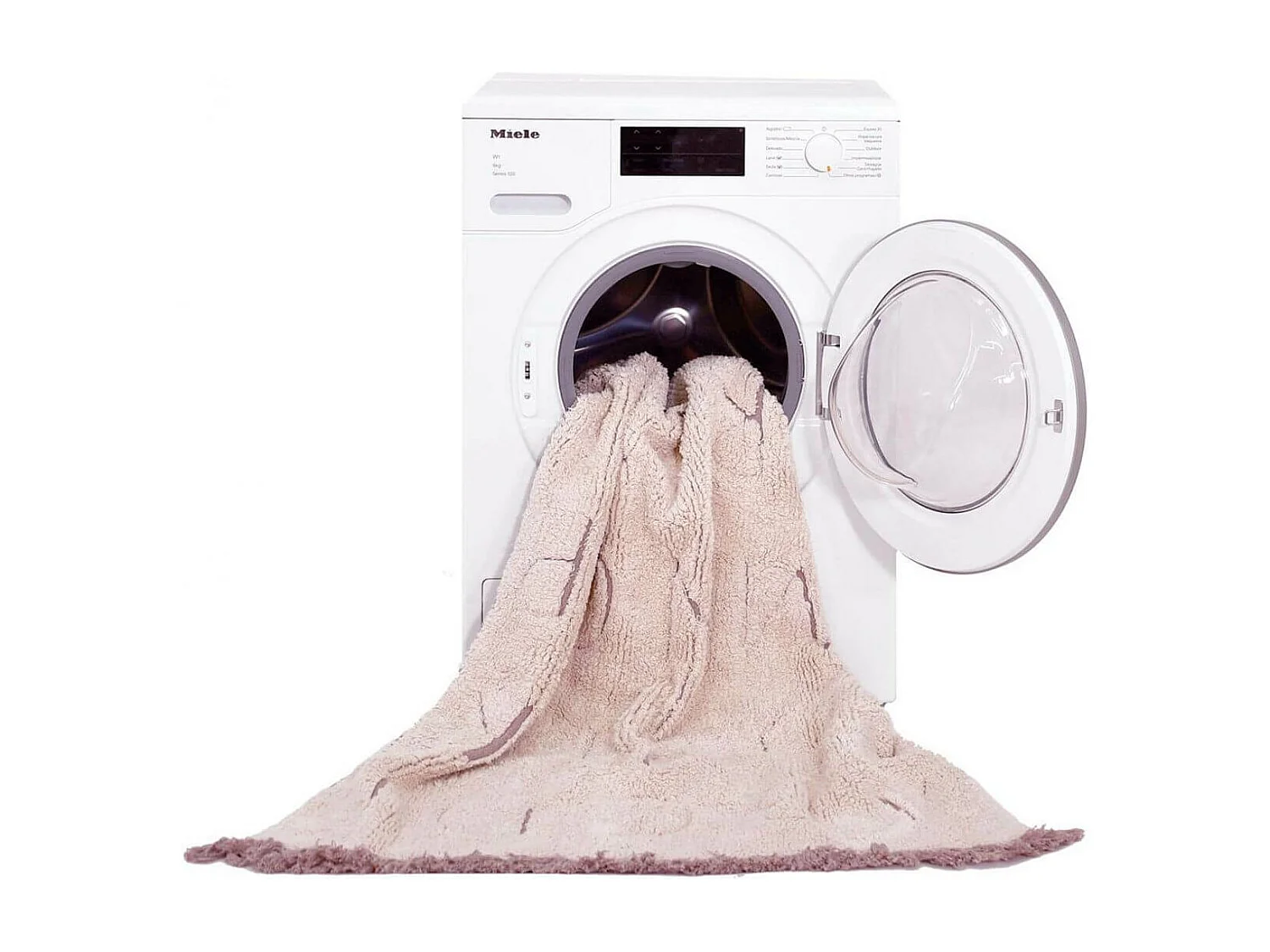 Tapis enfant recyclé lavable en machine ABC Lorena Canals Rectangulaire Enfant Fait main T