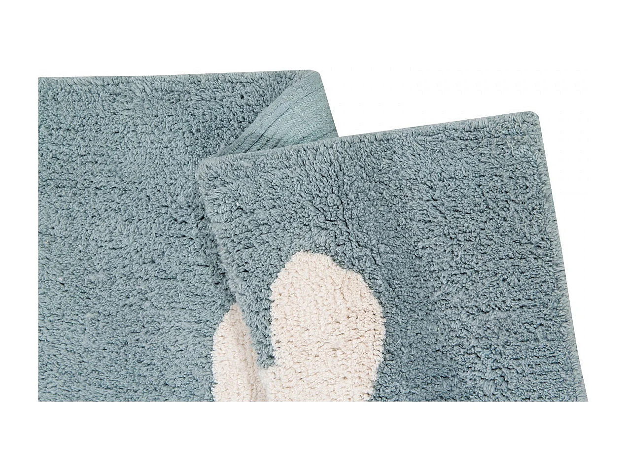 Tapis lavable en machine pour enfant Clouds Lorena Canals Rectangulaire Enfant Fait main T