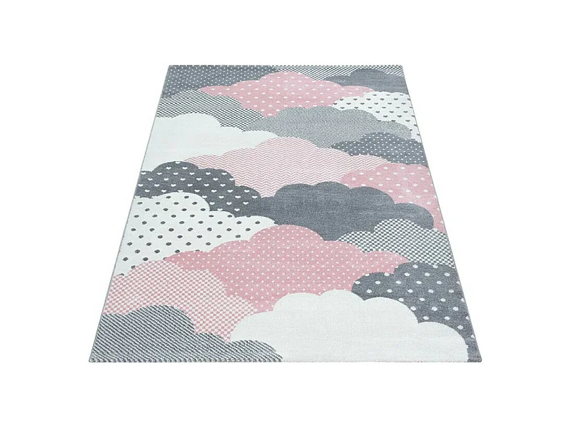 Tapis pour chambre d'enfant rectangle Cloud Rectangulaire Enfant Mécanique