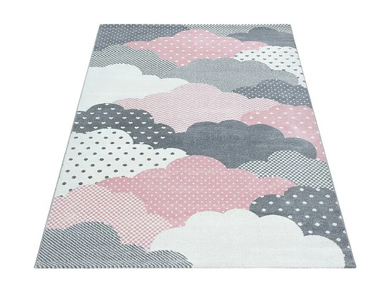 Tapis pour chambre d'enfant rectangle Cloud Rectangulaire Enfant Mécanique