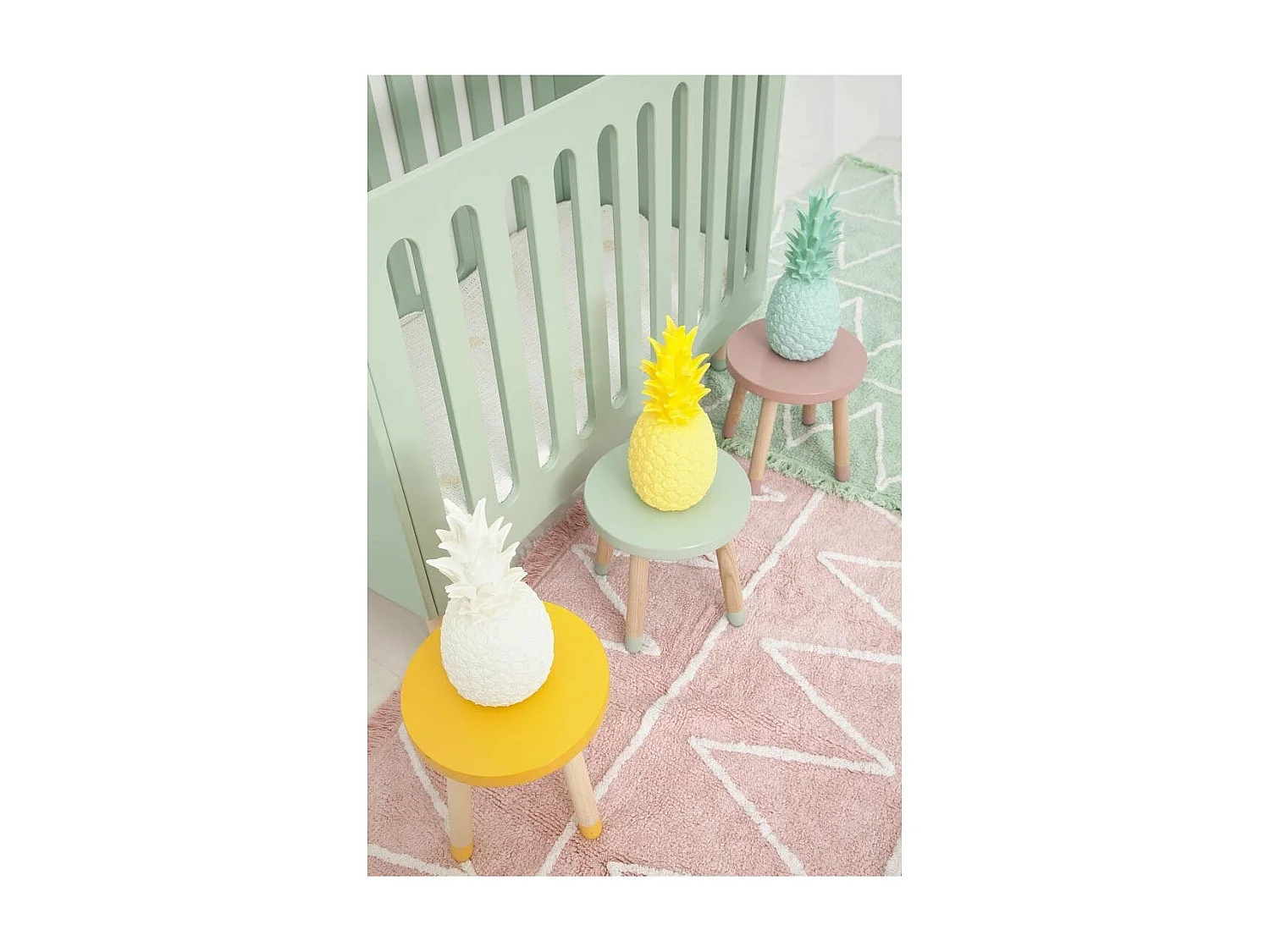 Tapis pour chambre d'enfant lavable en machine Hippy Lorena Canals Rectangulaire Enfant Fa