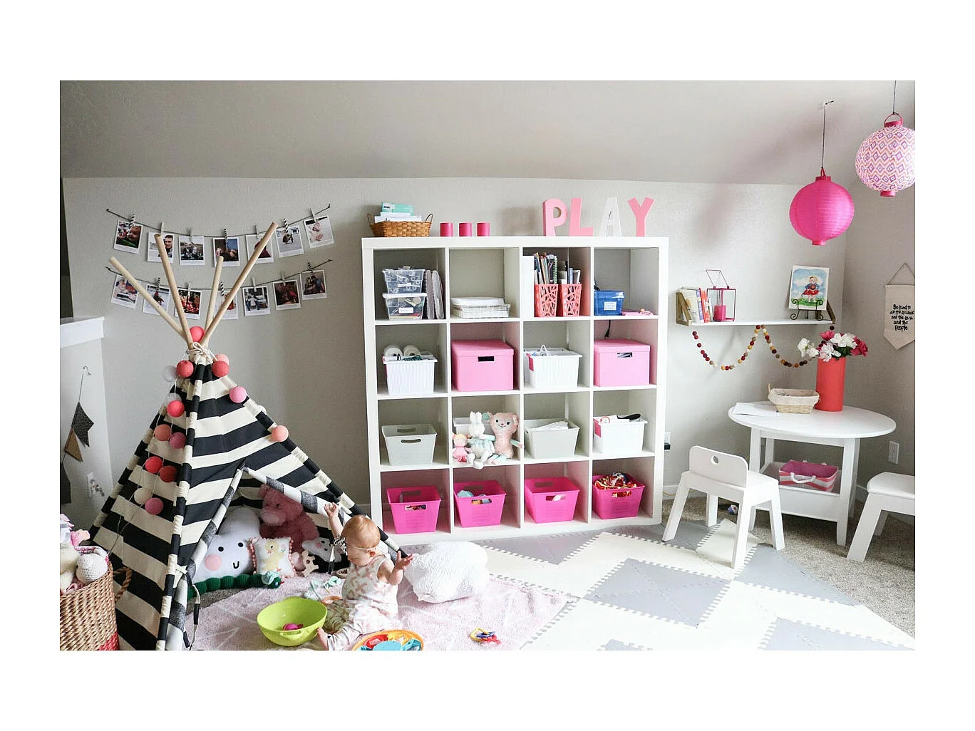 Tapis pour chambre d'enfant lavable en machine Hippy Lorena Canals Rectangulaire Enfant Fa