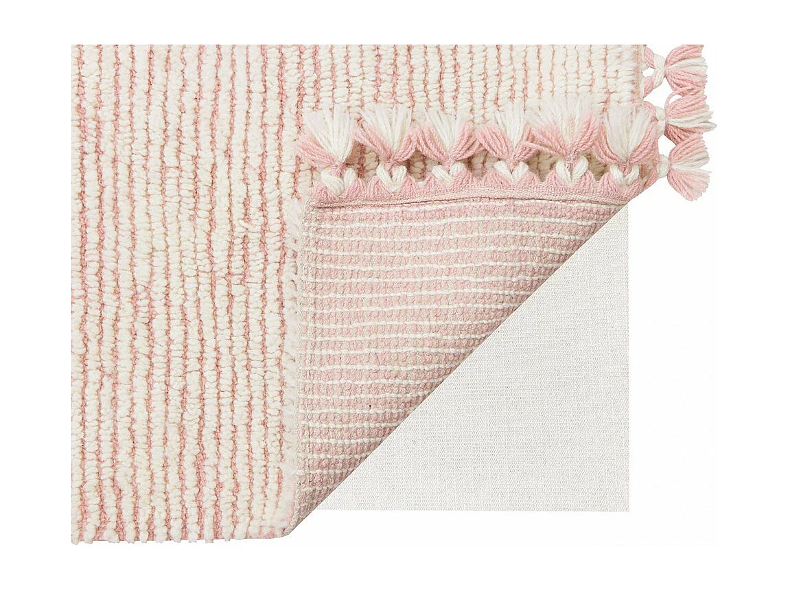 Tapis en laine pour enfant Koa Rectangulaire Enfant Fait main Recommandé pour les enfants