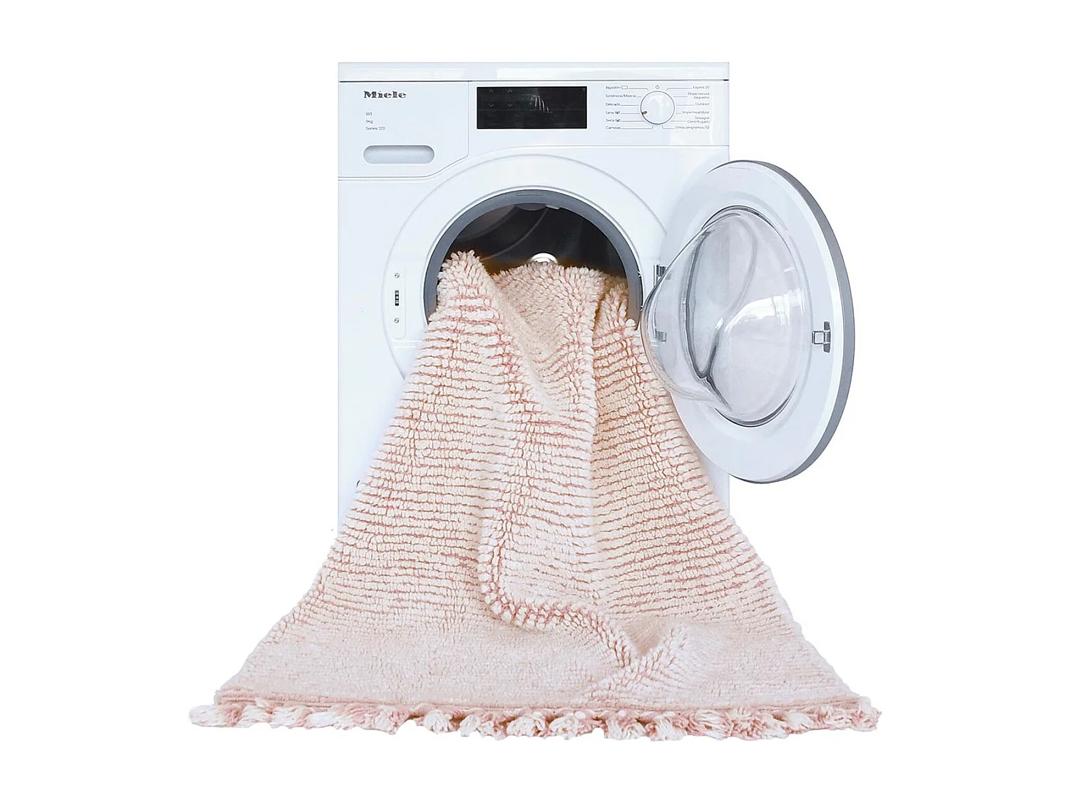 Tapis en laine pour enfant Koa Rectangulaire Enfant Fait main Recommandé pour les enfants