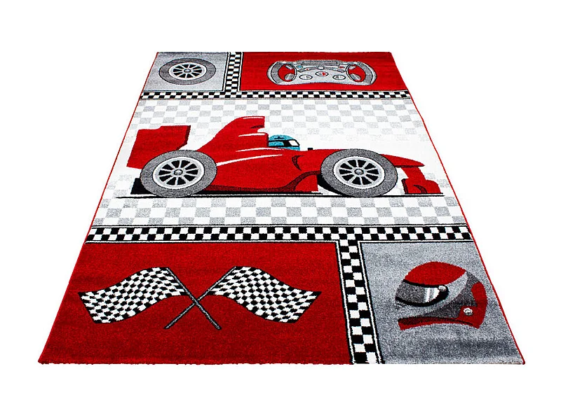 Tapis pour garçon en polypropylène Korting Rectangulaire Enfant Mécanique