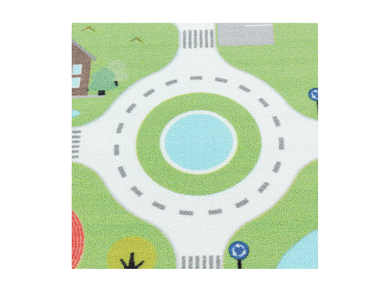 Tapis chambre bébé et enfant Road Rectangulaire Enfant Mécanique Antidérapant