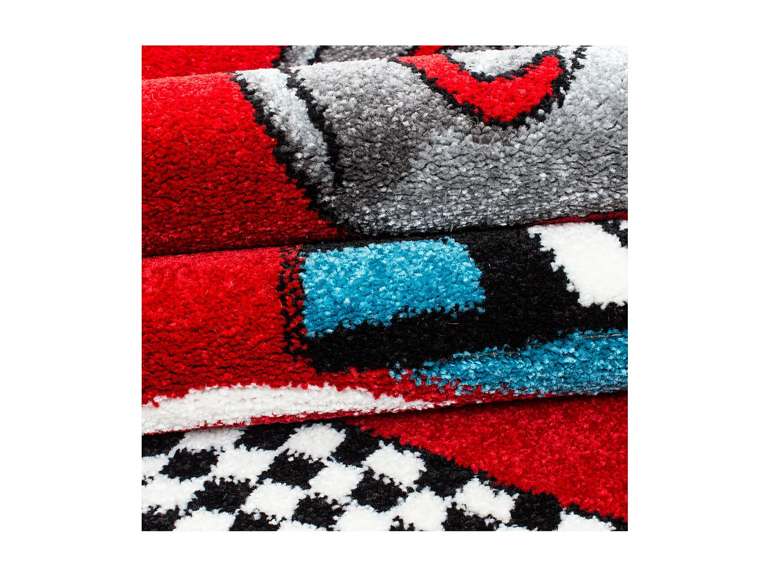 Tapis pour garçon en polypropylène Korting Rectangulaire Enfant Mécanique