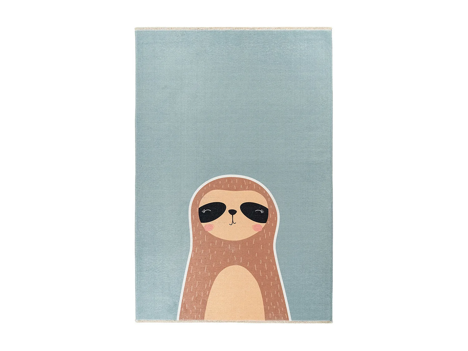 Tapis enfant en coton recyclé lavable en machine Granny Rectangulaire  Mécanique Tapis ant