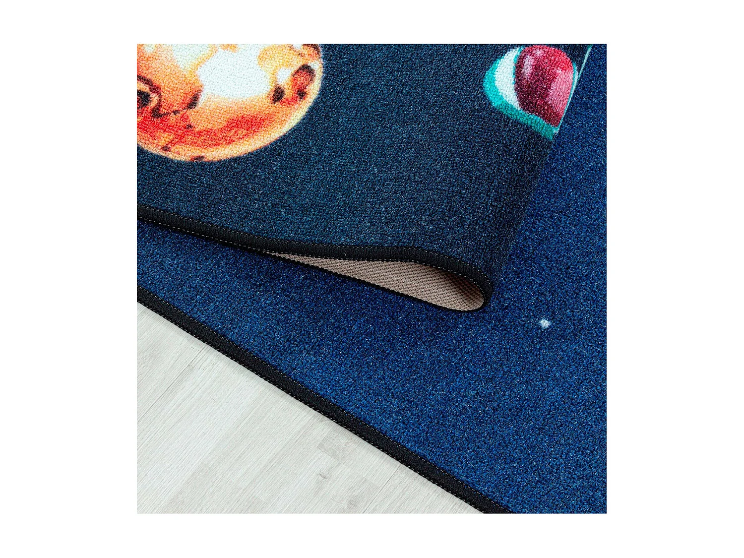 Tapis enfant de jeu garçon Astronaute Rectangulaire Enfant Mécanique Antidérapant