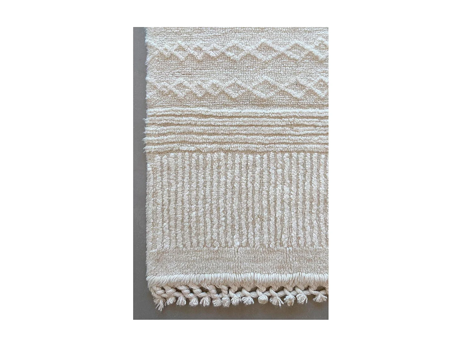 Tapis en laine enfant Ari Rectangulaire Enfant Fait main Recommandé pour les enfants de pl