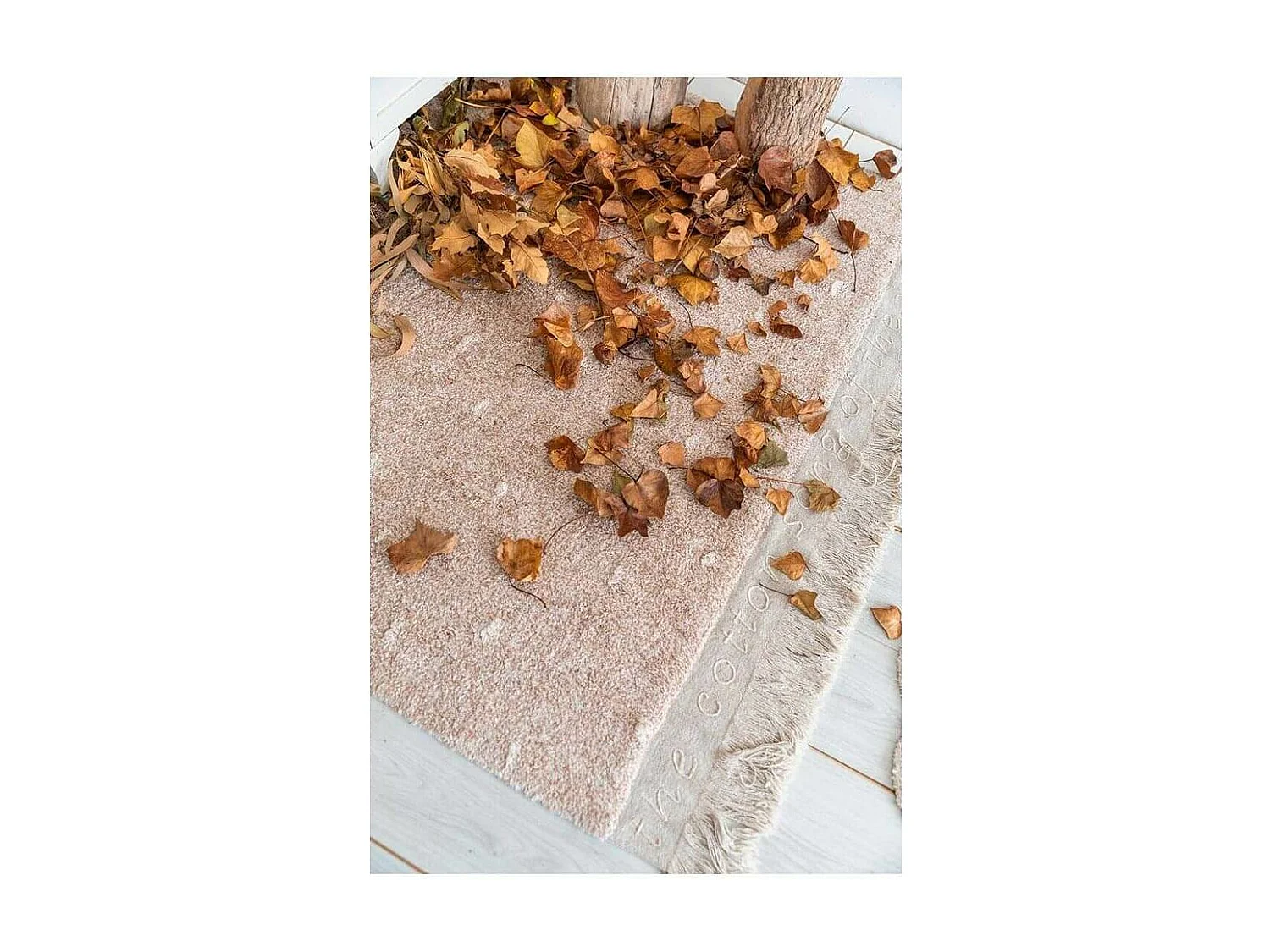 Tapis enfant en coton lavable en machine Woods Symphony Rectangulaire Enfant Fait main Tap