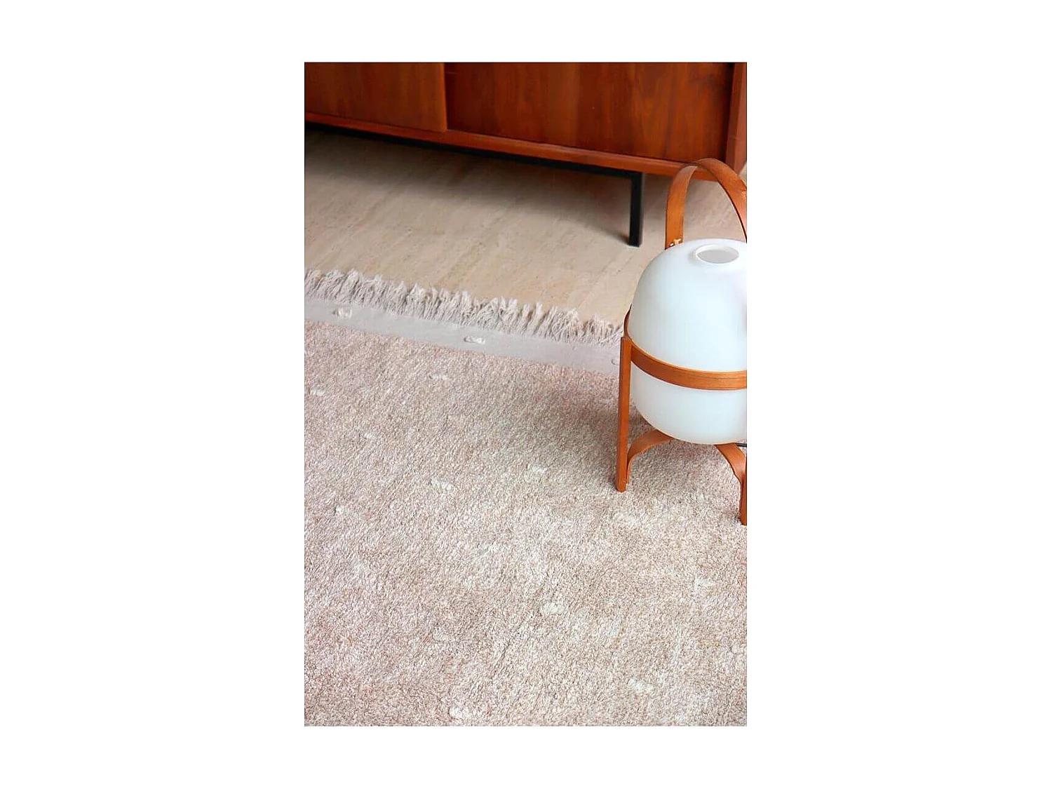 Tapis enfant en coton lavable en machine Woods Symphony Rectangulaire Enfant Fait main Tap