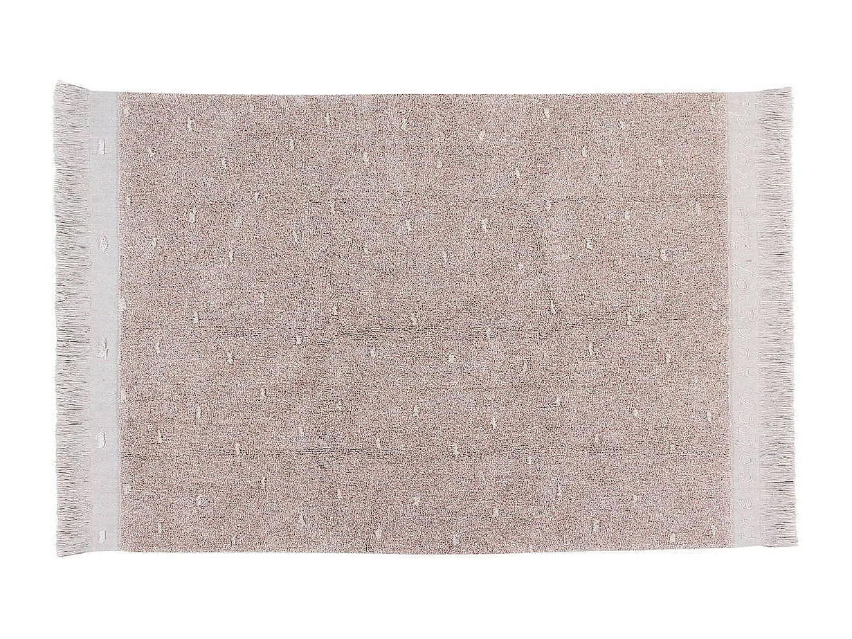 Woods Symphony linnen wasbaar katoenen vloerkleed - 140 x 200 cm