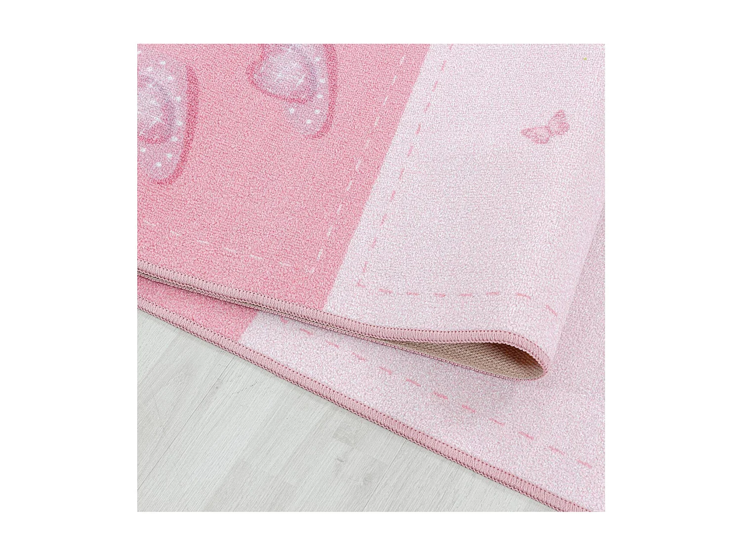 Tapis antidérapant rose pour fille Princess Rectangulaire Enfant Mécanique Antidérapant