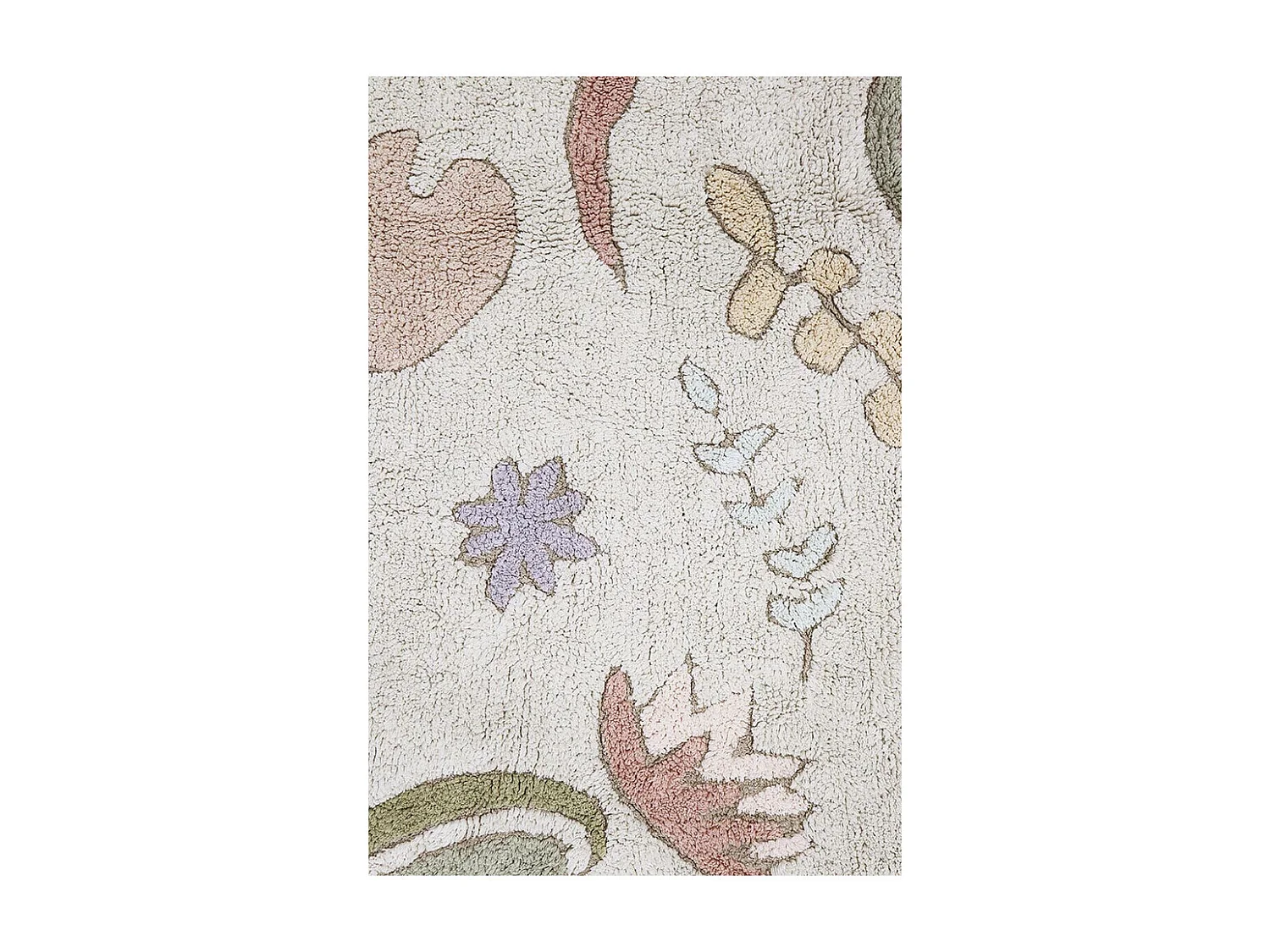 Tapis de jeu enfant lavable en machine Botanic Fantasy Rectangulaire Enfant Fait main Tapi