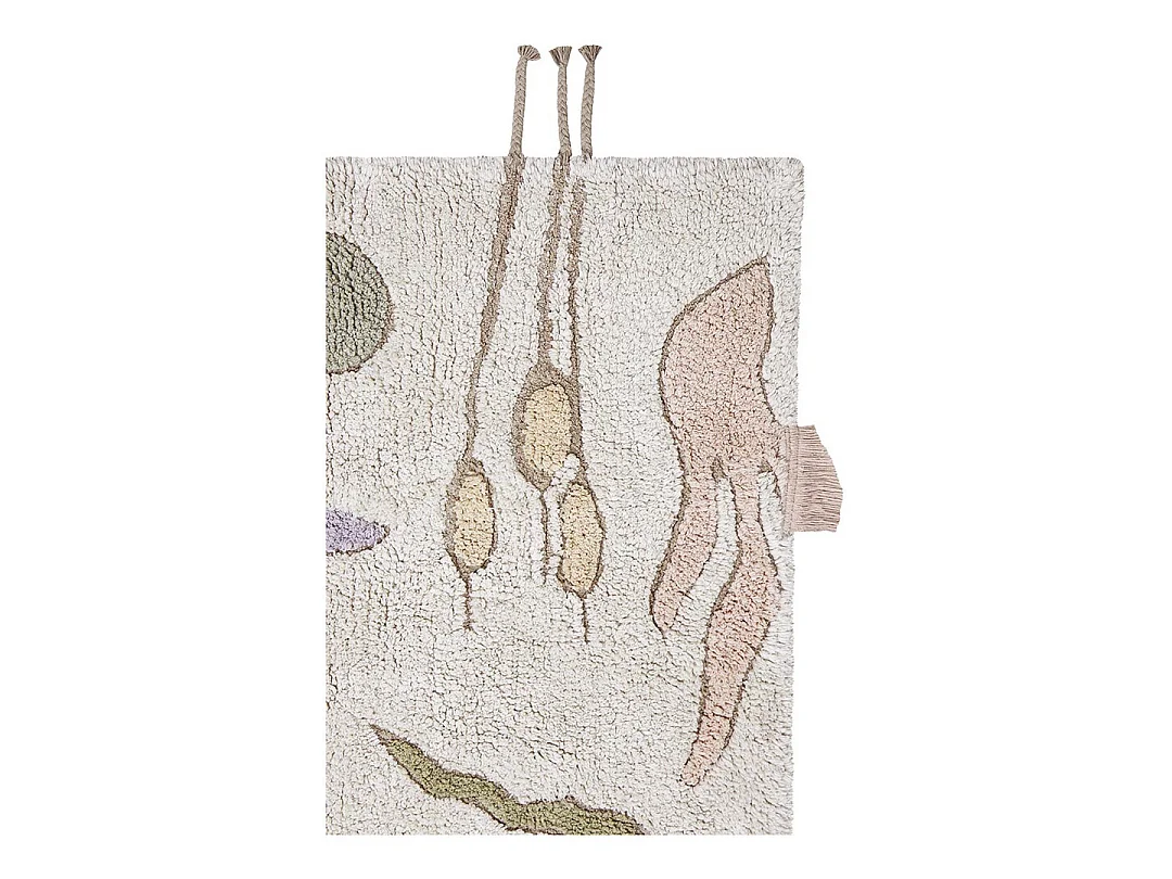 Tapis de jeu enfant lavable en machine Botanic Fantasy Rectangulaire Enfant Fait main Tapi
