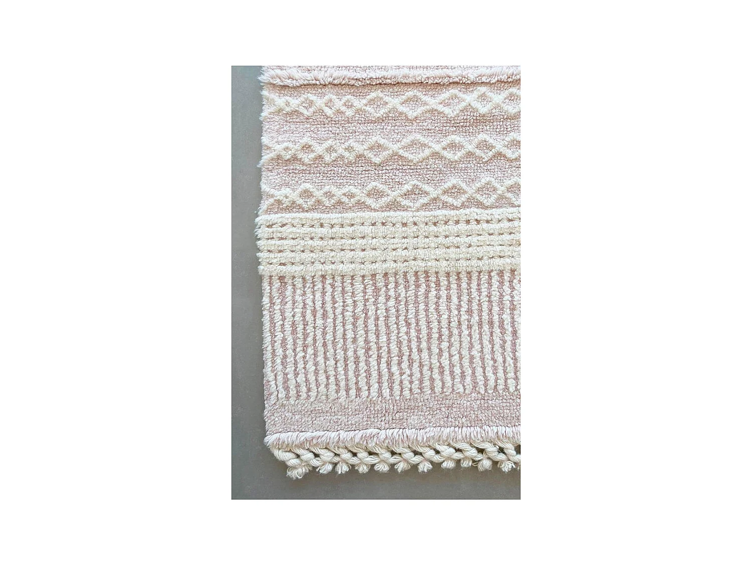 Tapis en laine enfant Ari Rectangulaire Enfant Fait main Recommandé pour les enfants de pl