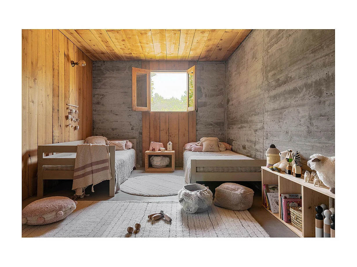 Tapis en laine enfant Arona Rectangulaire Enfant Fait main Recommandé pour les enfants de