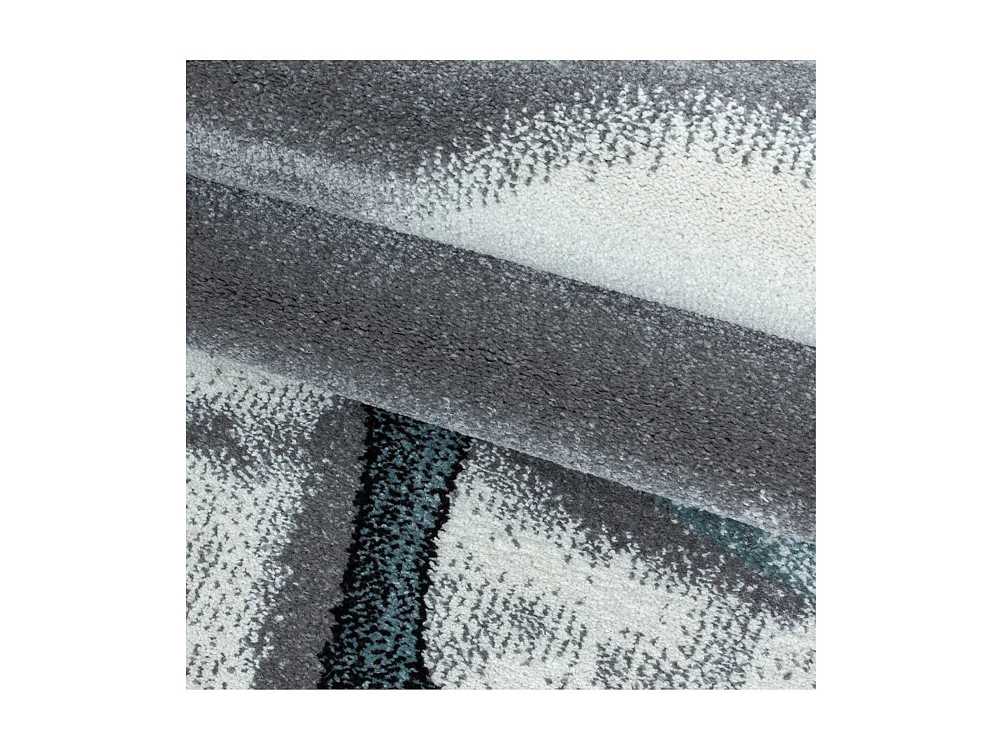 Tapis bleu pour chambre d'enfant rectangle Dino Rectangulaire Enfant Mécanique