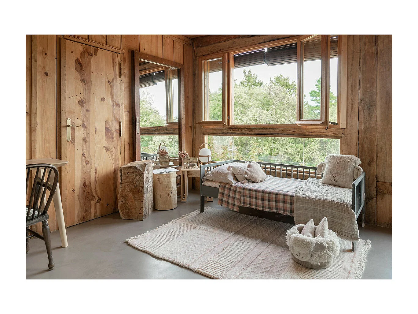 Tapis en laine enfant Ari Rectangulaire Enfant Fait main Recommandé pour les enfants de pl