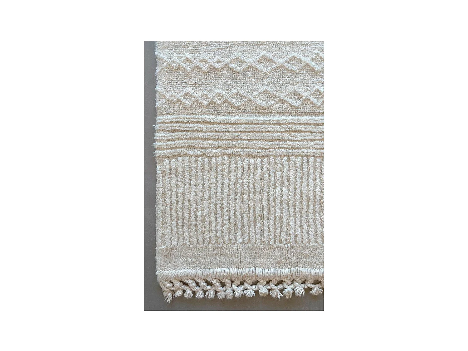 Tapis en laine enfant Ari Rectangulaire Enfant Fait main Recommandé pour les enfants de pl