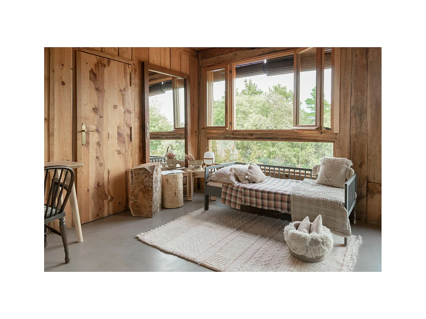 Tapis en laine enfant Ari Rectangulaire Enfant Fait main Recommandé pour les enfants de pl