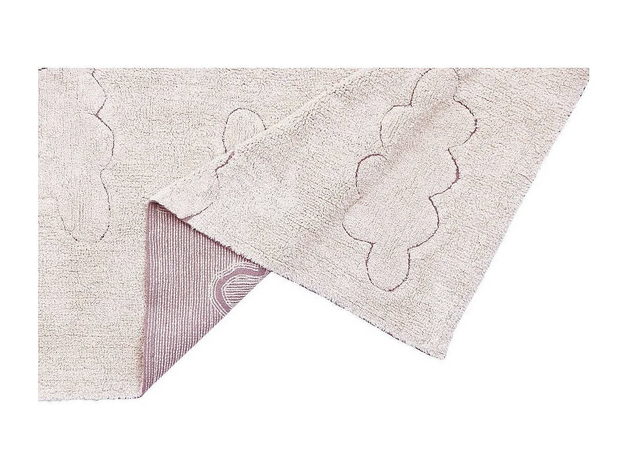 Tapis lavable en machine recyclé enfant Cloud Lorena Canals Rectangulaire Enfant Fait main