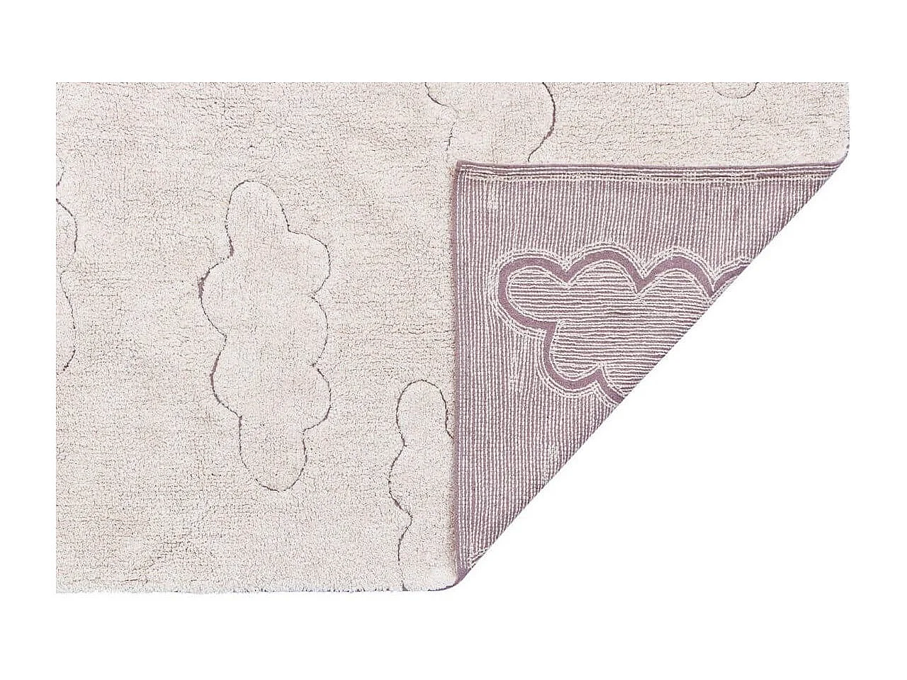 Tapis lavable en machine recyclé enfant Cloud Lorena Canals Rectangulaire Enfant Fait main