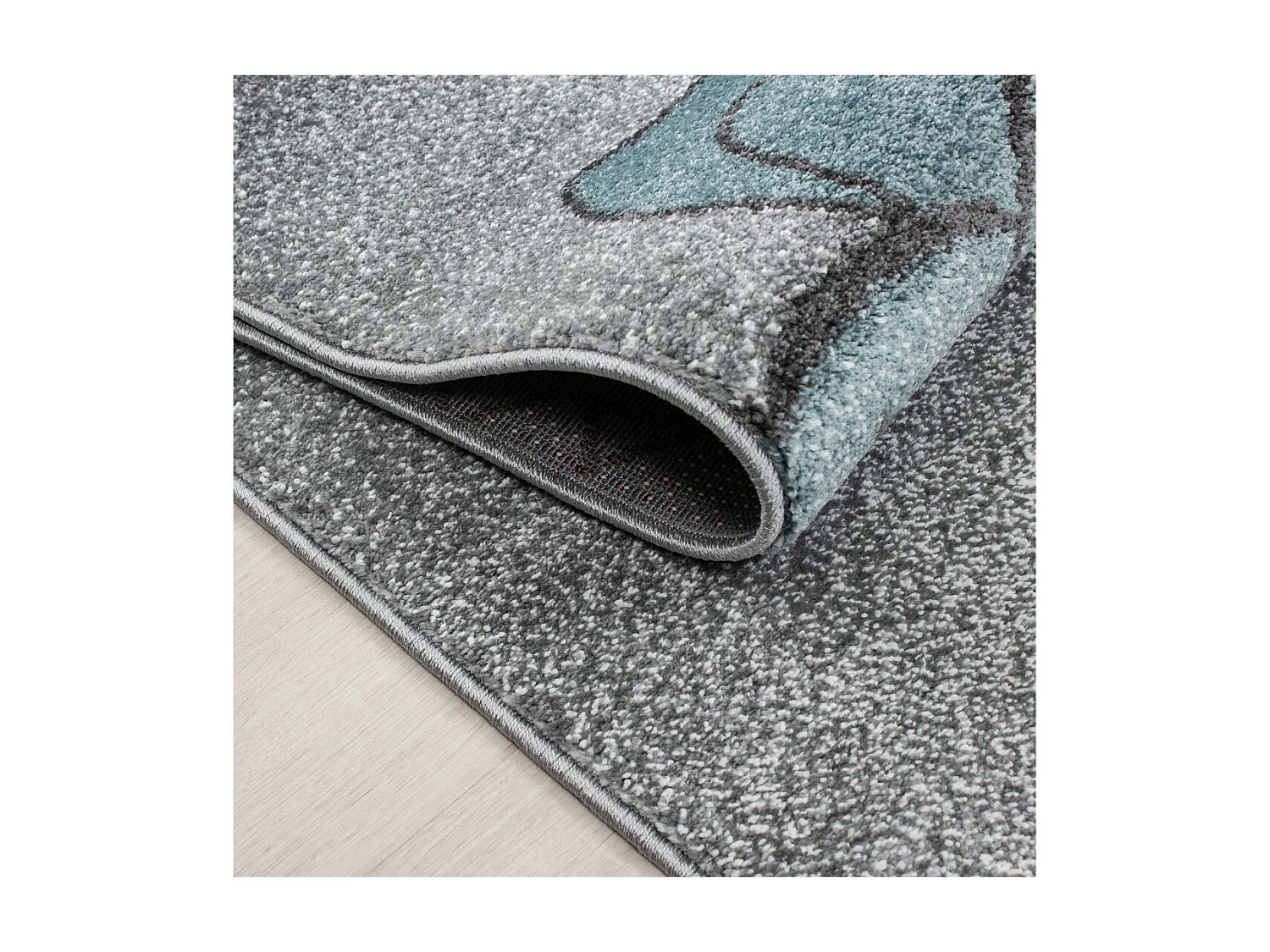 Tapis pour bébé rectangle à courtes mèches Comix Rectangulaire Enfant Mécanique