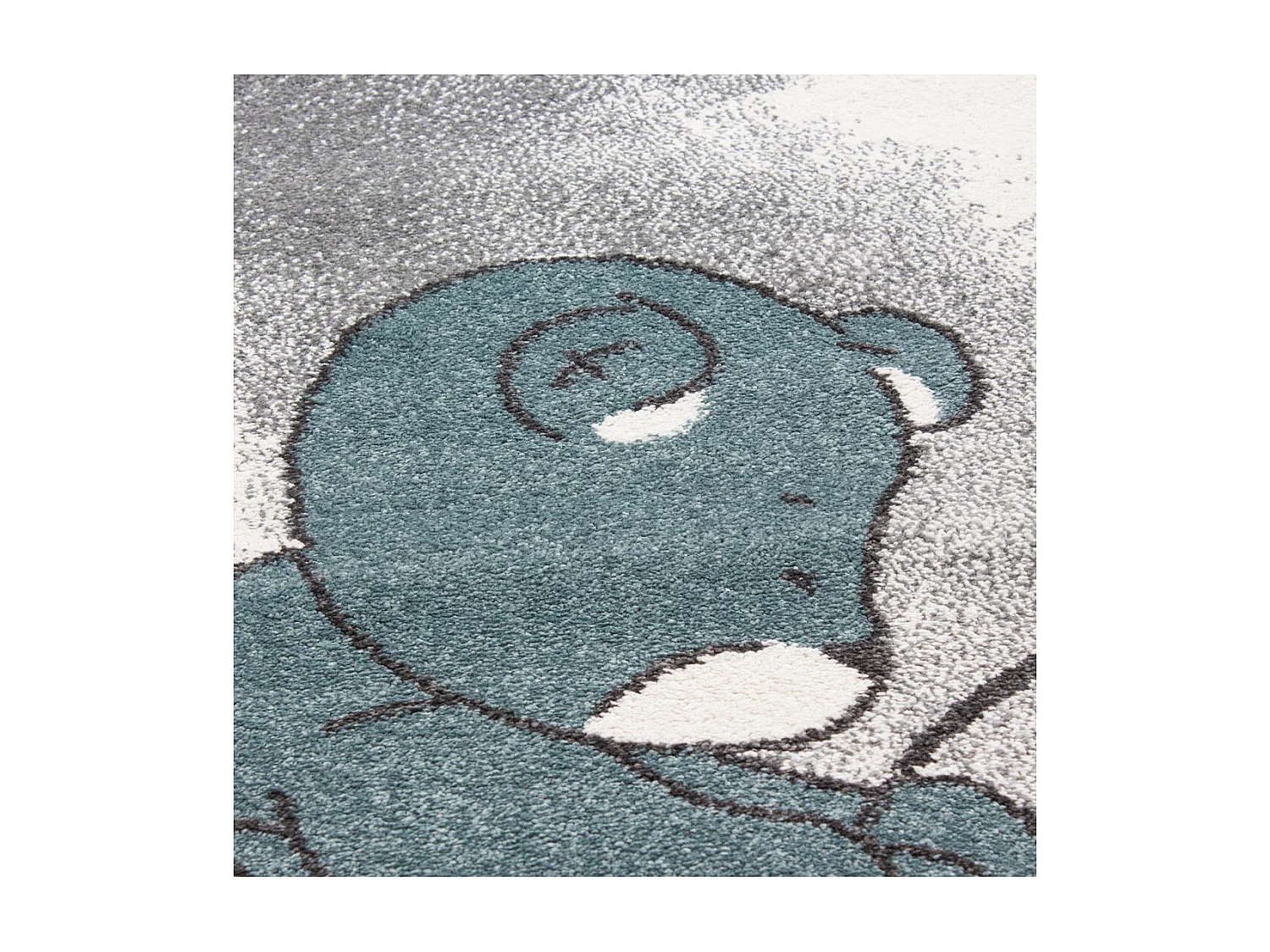 Tapis pour bébé rectangle à courtes mèches Comix Rectangulaire Enfant Mécanique