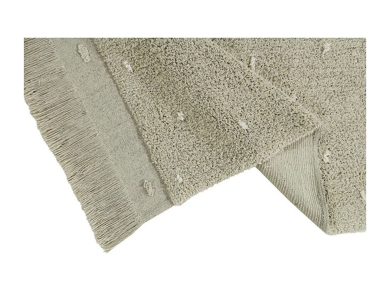 Tapis enfant en coton lavable en machine Woods Symphony Rectangulaire Enfant Fait main Tap