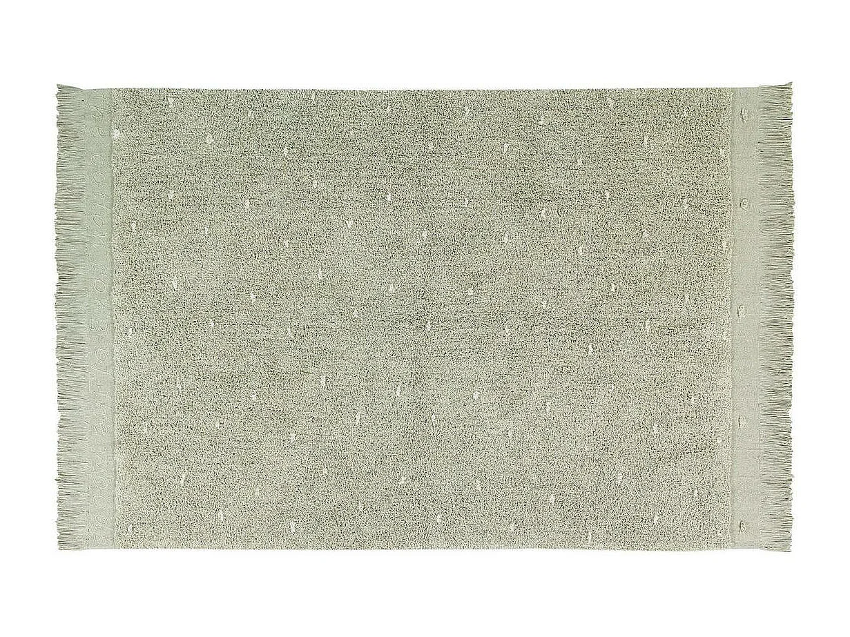 Tapis enfant en coton lavable en machine Woods Symphony Rectangulaire Enfant Fait main Tap