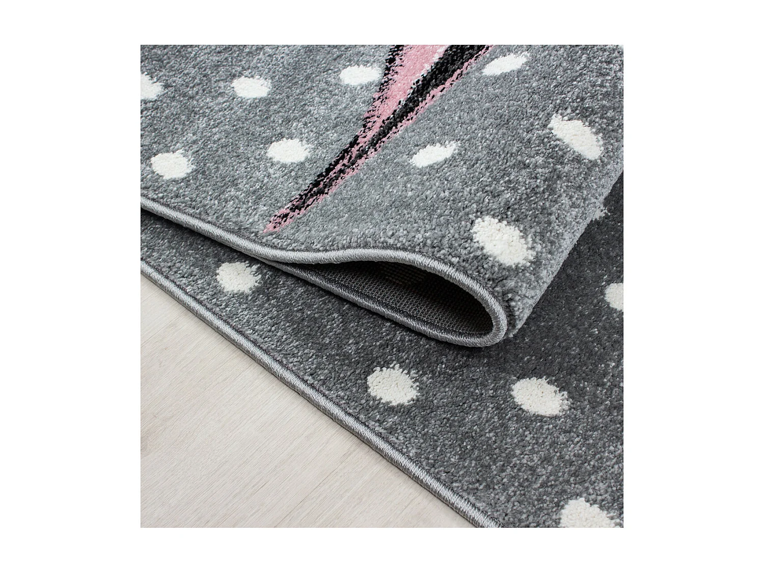 Tapis rectangle pour chambre de bébé licorne Willis Rectangulaire Enfant Mécanique