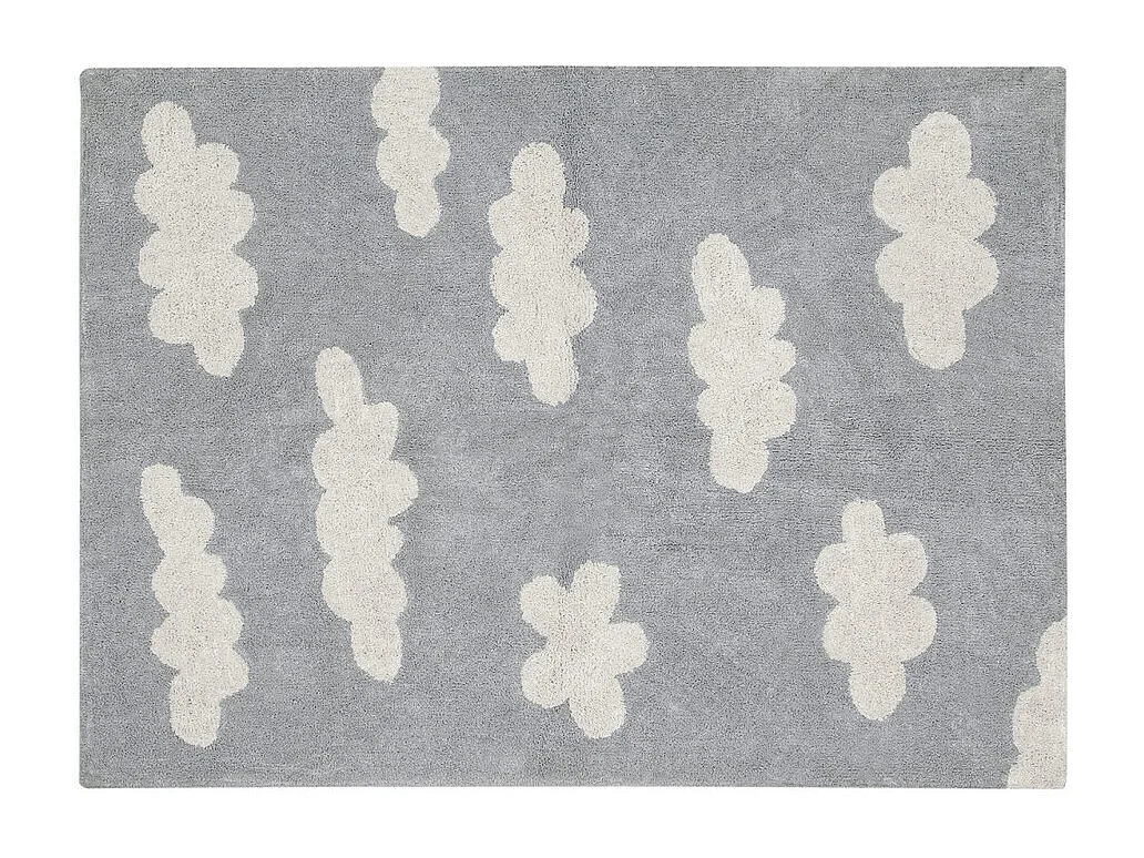 Tapis lavable en machine pour enfant Clouds Lorena Canals Rectangulaire Enfant Fait main T