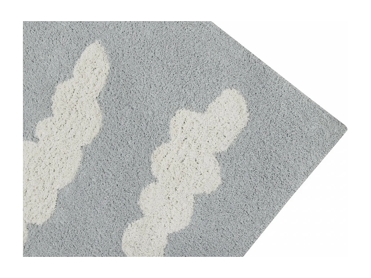 Tapis lavable en machine pour enfant Clouds Lorena Canals Rectangulaire Enfant Fait main T