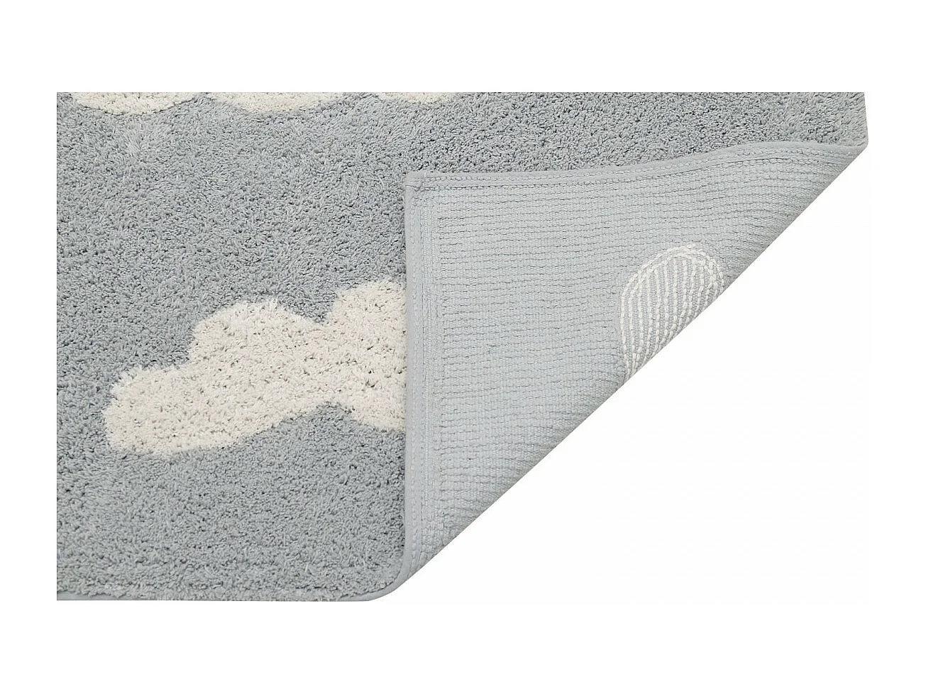 Tapis lavable en machine pour enfant Clouds Lorena Canals Rectangulaire Enfant Fait main T