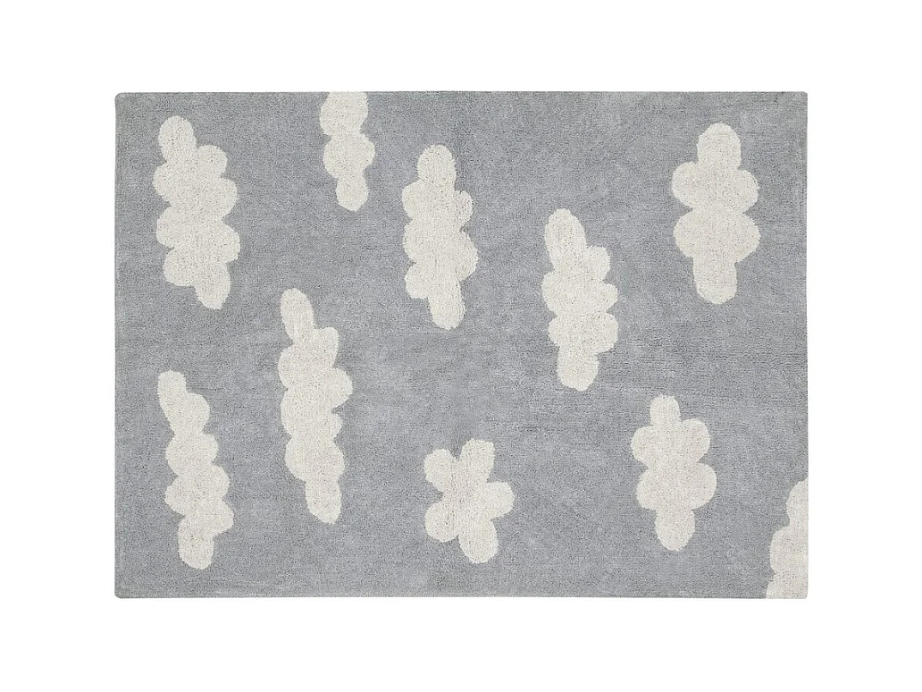 Tapis lavable en machine pour enfant Clouds Lorena Canals Rectangulaire Enfant Fait main T