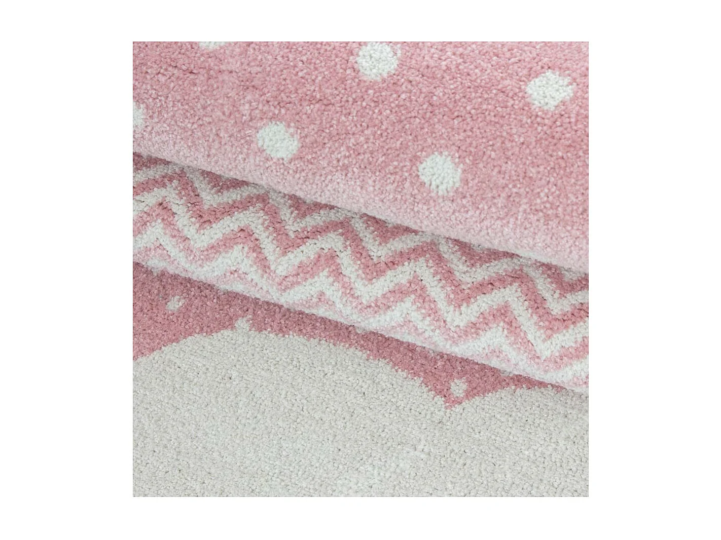 Tapis pour chambre d'enfant rectangle Cloud Rectangulaire Enfant Mécanique