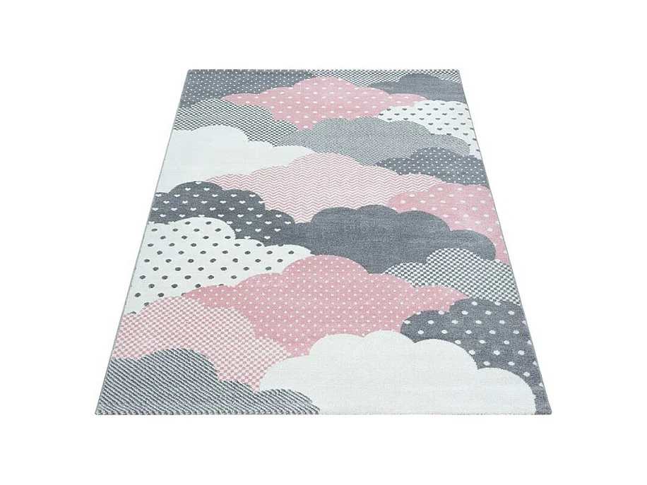 Tapis pour chambre d'enfant rectangle Cloud Rectangulaire Enfant Mécanique