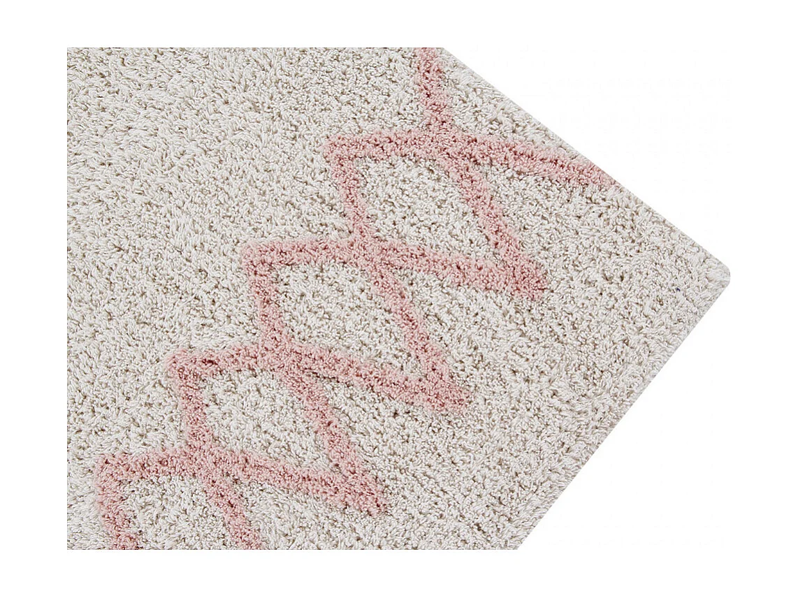 Tapis berbère en coton ethnique lavable en machine Atlas Lorena Canals Rectangulaire Enfan