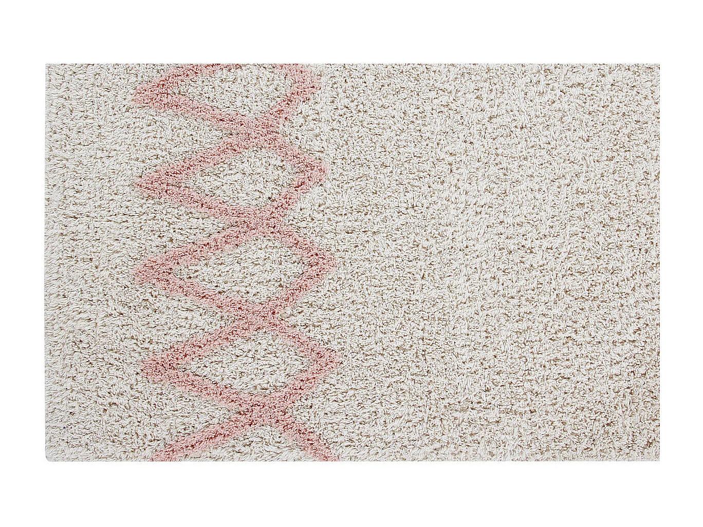 Tapis berbère en coton ethnique lavable en machine Atlas Lorena Canals Rectangulaire Enfan