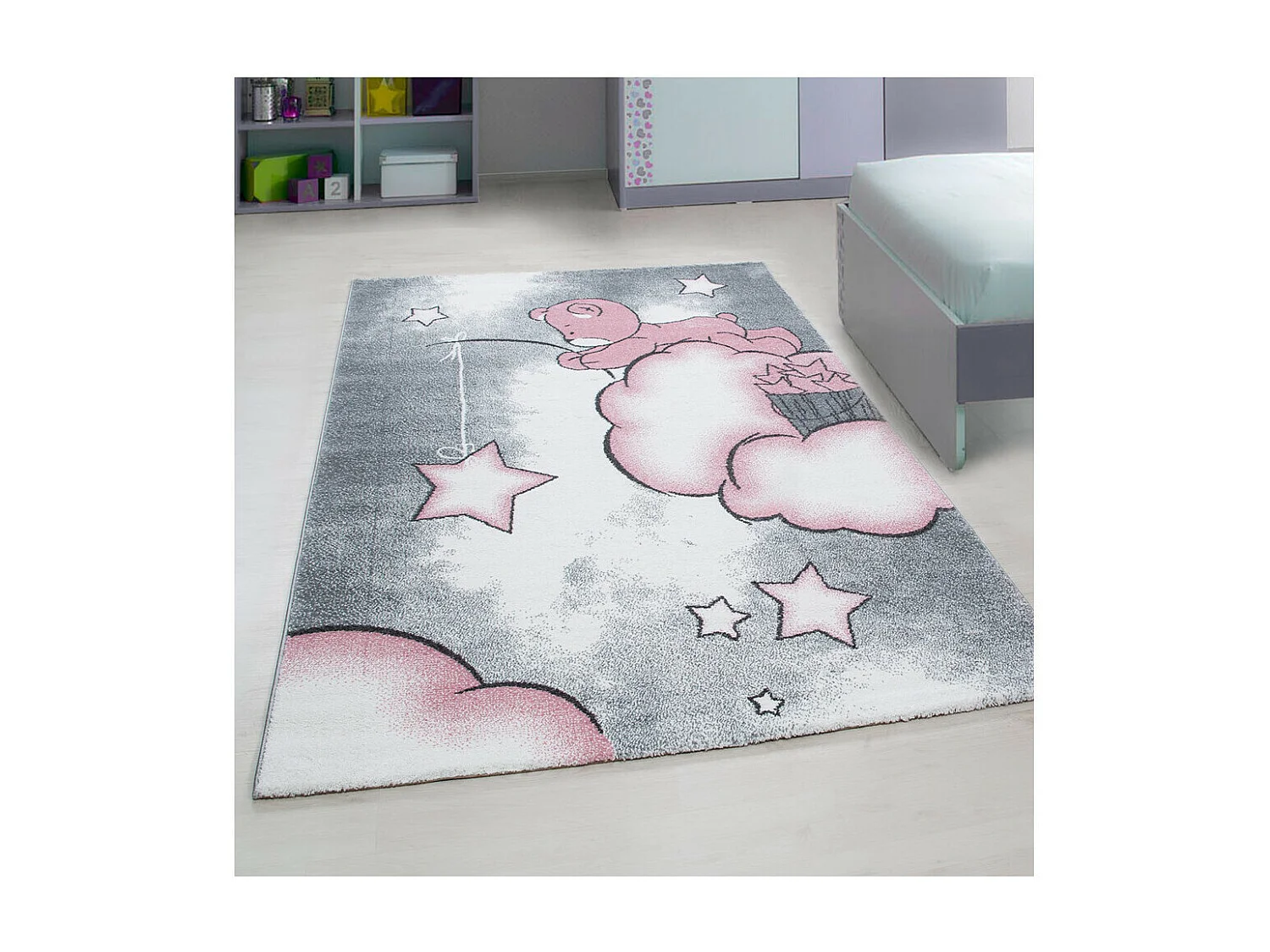 Tapis pour bébé rectangle à courtes mèches Comix Rectangulaire Enfant Mécanique