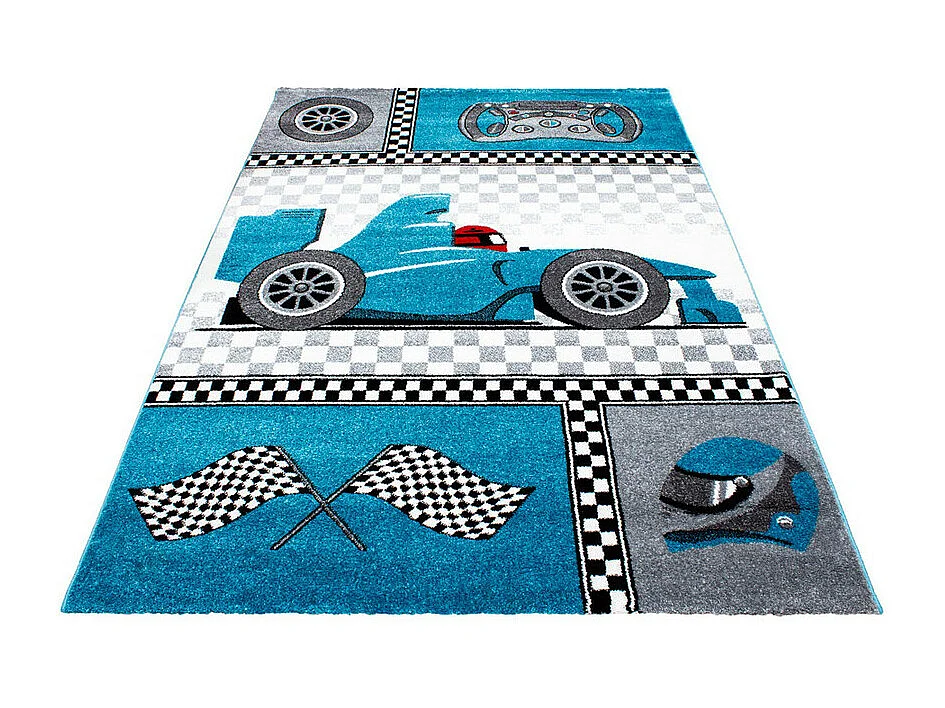 Tapis pour garçon en polypropylène Korting Rectangulaire Enfant Mécanique