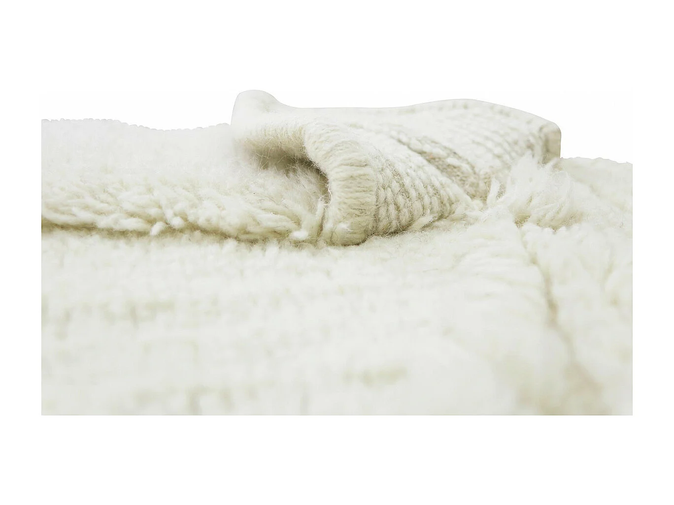 Tapis enfant en laine Pink Nose Sheep Rectangulaire Enfant Fait main Recommandé pour les e