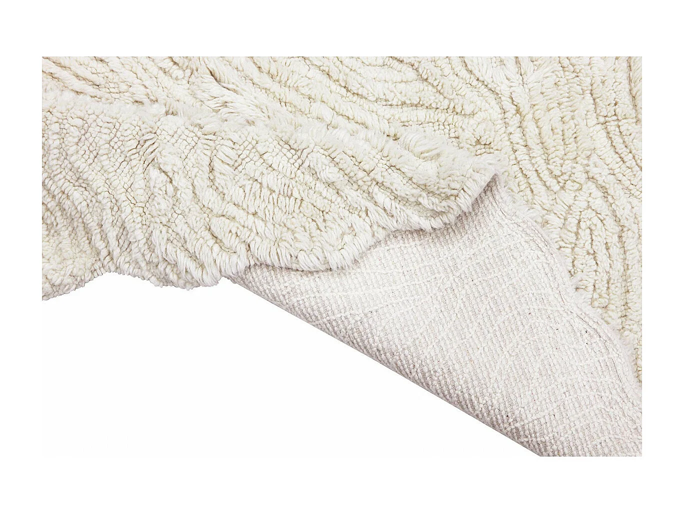 Alfombra de lana para niños - oveja - lavable - 120 x 170 CM