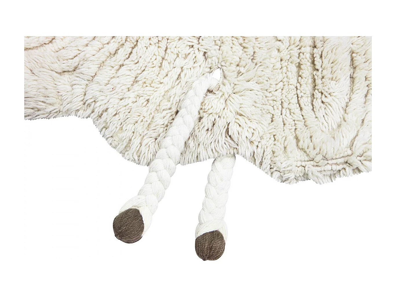 Alfombra de lana para niños - oveja - lavable - 120 x 170 CM