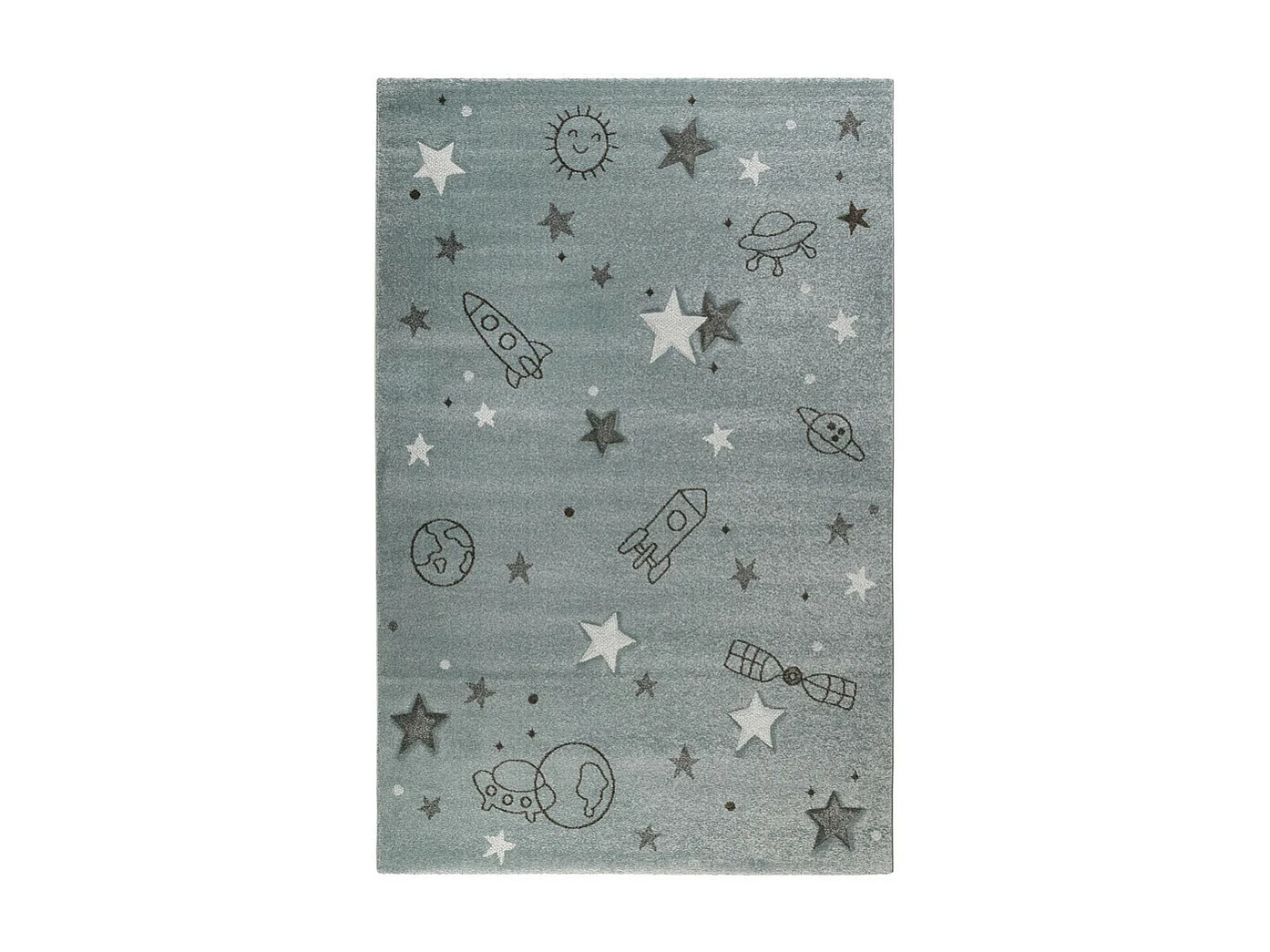 Tapis pour chambre enfant Yoda Esprit Home Rectangulaire Enfant Tissé